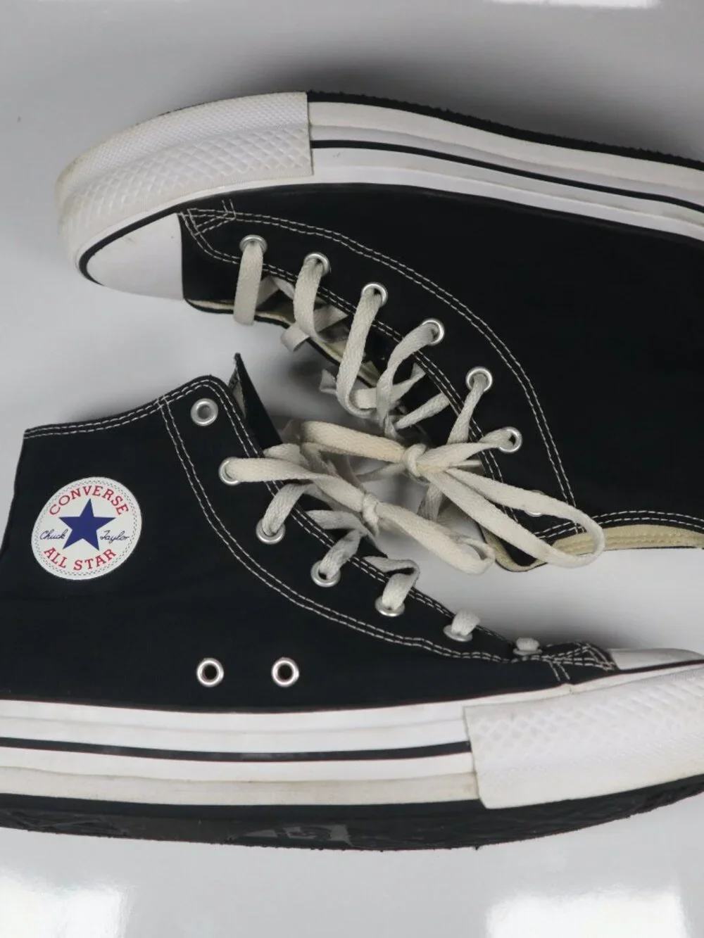 Converse Chuck Taylor All Star Lift Platform High Top Black White 272855F Kids 7